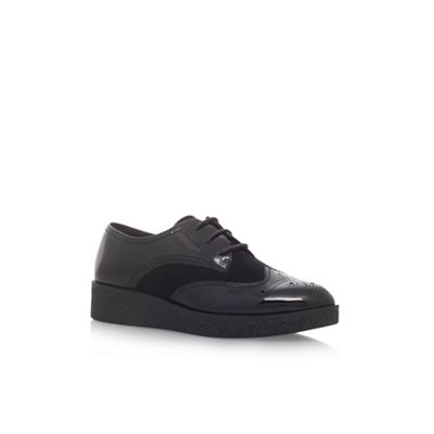 Carvela Black 'Move' flat lace up sneakers